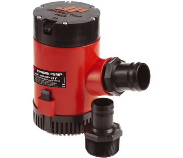 Johnson Johnson Pump L-serie bilgepomp L4000  12V/15 0A  252l/min  slangaansluiting 1-1/2 & 2