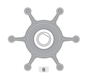 Johnson Pump impeller 824P-1 voor F4B-11 (ultra ballast)