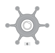 Johnson Johnson Pump impeller 824P-9
