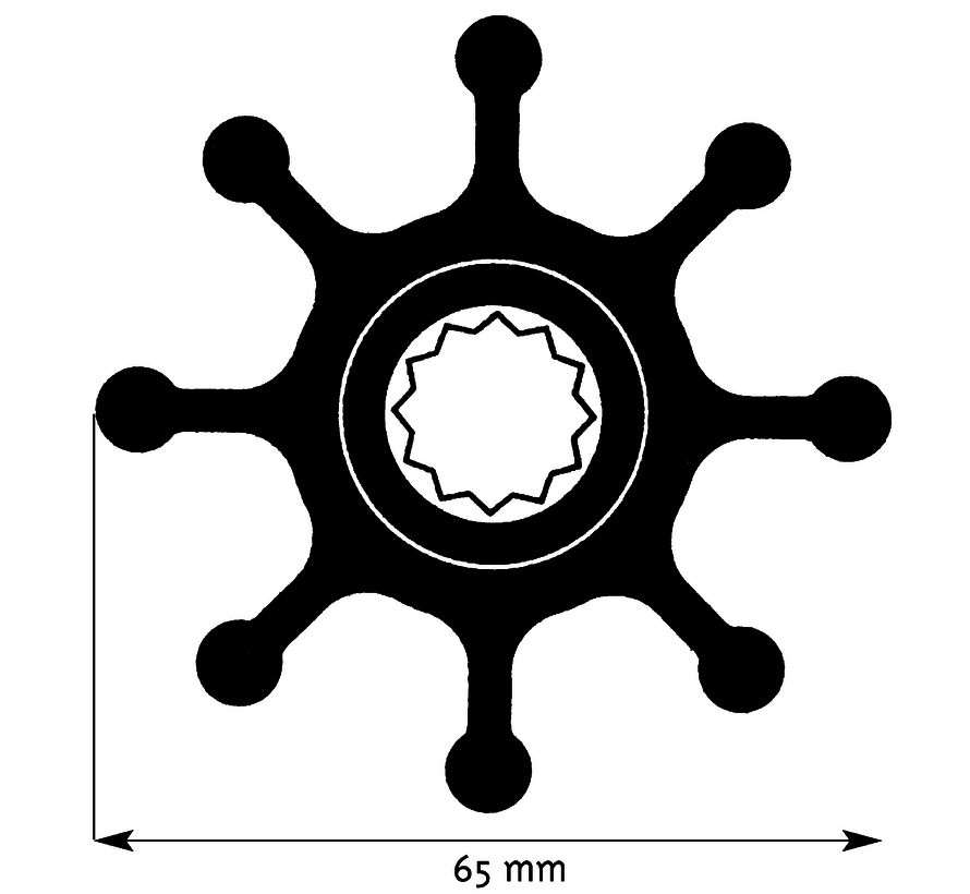 Johnson Pump impeller 1028B