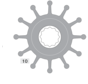 Johnson Pump impeller 1027B-1