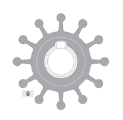 Johnson Johnson Pump impeller 801B