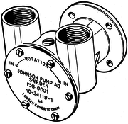 Johnson Johnson Pump zelfaanzuigende bronzen koelwater-impellerpomp F5B-9