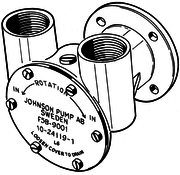 Johnson Johnson Pump self-priming bronze cooling-impeller pump F5B-9