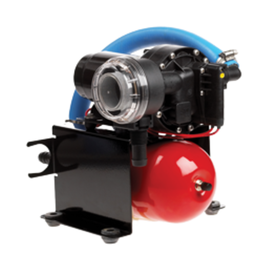 Johnson Pump Aqua Jet Uno waterdruksysteem WPS 3.5  12V/100W  13l/min  max. 2.8bar  stalen tank 2l