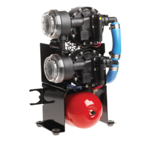 Johnson Johnson Pump Aqua Jet Duo waterdruksysteem WPS 10.4  12V/200W  36l/min  max. 2.8bar  stalen tank 2l