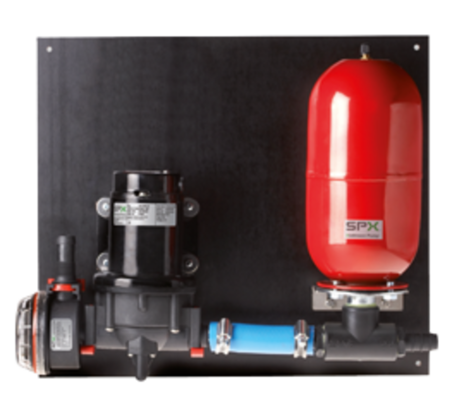 Johnson Pump Aqua Jet Uno Max waterdruksysteem WPS 2.9  12V/90W  11l/min  max. 2.8bar  tank 2l
