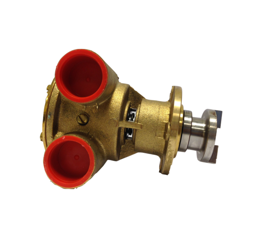 Johnson Pump bronzen koelwater-impellerpomp F7B-9 (Peugeot 505  Mercedes OM616/617  Vetus)