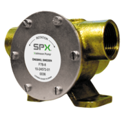 Johnson JP bronzen impellerpomp F35B-8  20 5l/min  binnendraad 3/8  voetmontage / pulley-aandrijving