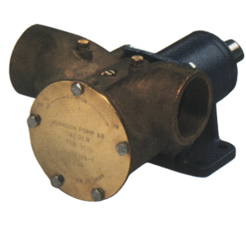Johnson Johnson Pump impellerpomp F9B-3000  389l/min  voetmontage (met mechanical seal & RVS Deksel)