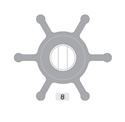 Johnson Johnson Pump impeller 1026B-9