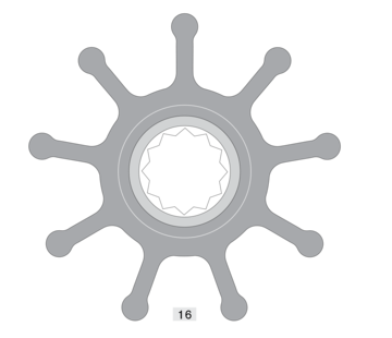 Johnson Johnson Pump impeller 802B