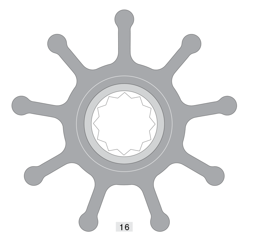 Johnson Pump impeller 802B