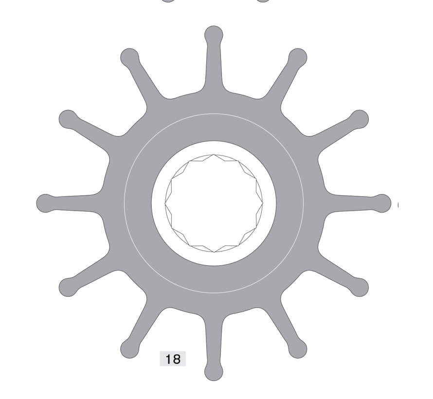 Johnson Pump impeller 820B