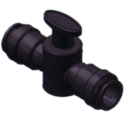 SeaTech SeaTech Quick-connect verbindingsstuk met kraan  Diameter 15mm x Diameter 15mm