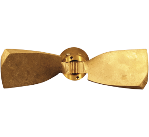 Radice Radice 2-blads bronzen klapschroef voor saildrive  13x09  rechts (Selva)