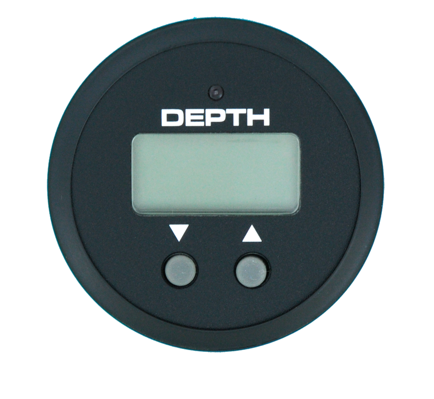 Premier Pro dieptemeter digitaal - Zwart