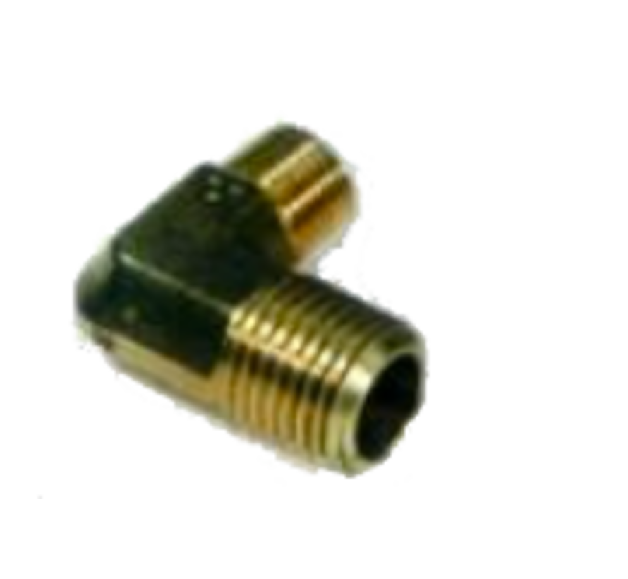 Sierra Brandstoftankfitting messing  90Â°  1/8 x 1/4 NPT