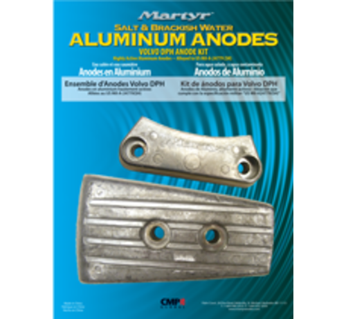 Allpa  Aluminium Anode kit Volvo DPH