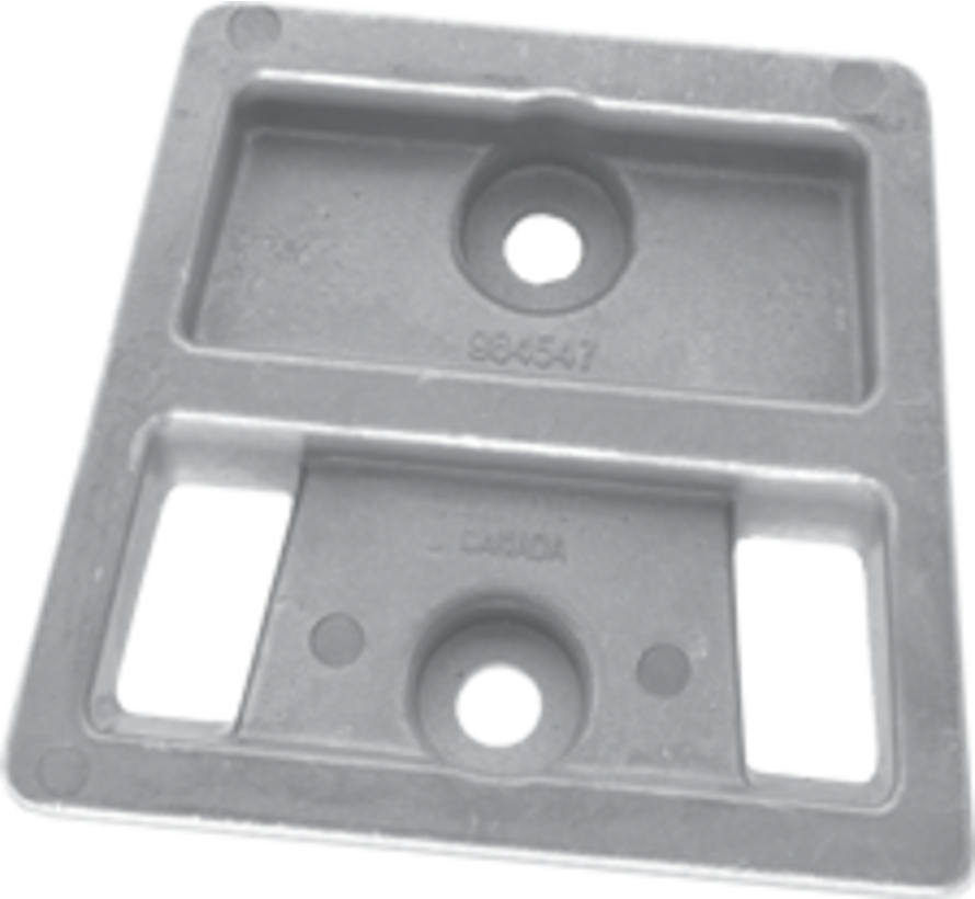 Magnesium Anode OMC / sterndrive  Block (OEM 984547)