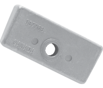 Allpa Zinkanode OMC / Johnson / Evinrude  Block (OEM 397768)