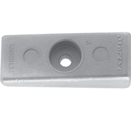 Allpa  Magnesium Anode Mercury / Mariner / Force / Honda outboard  Wedge (OEM 826134)