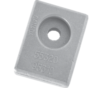 Allpa Aluminium Anode Suzuki outboard  small block (OEM 55320-95310)
