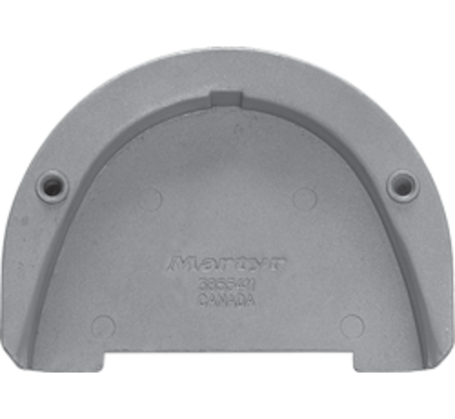 Allpa  Magnesium Anode Volvo Penta sterndrive  transom plate for SX-drive (OEM 3855411)
