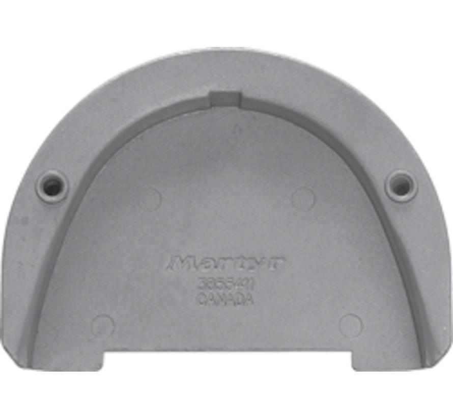 Magnesium Anode Volvo Penta sterndrive  transom plate for SX-drive (OEM 3855411)