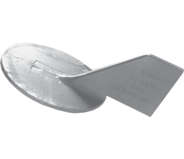 Allpa Aluminium Anode Yamaha outboard skeg (OEM 688-45371-02)