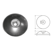 Allpa Magnesium ronde roerblad-anodeDiameter 70mm (0 095kg)