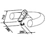 SeaStar RVS Stuurbeugel P55