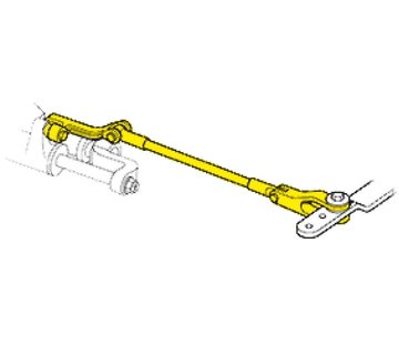 Seastar SeaStar Tie bar kit voor frontmontage single-cilinder  twin-engines