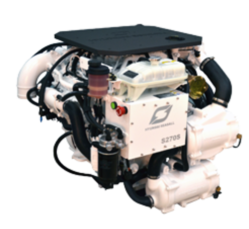 Hyundai Hyundai Scheepsdiesel S270J (Waterjet) TURBO & interc.  ZF-keerk. ZF45C  270pk  12V  dyn. 150A