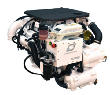 Hyundai Hyundai Scheepsdieselmotor S270S (sterndrive) TURBO & intercooler  met Bravo-2X  reductie 1.81:1