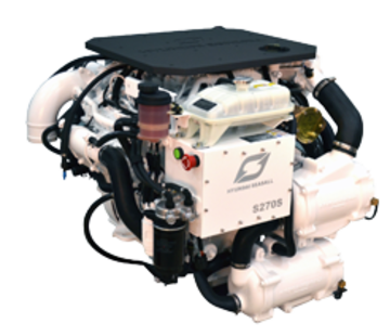 Hyundai Hyundai Scheepsdieselmotor S270S (sterndrive) TURBO & intercooler  met Bravo-3X  reductie 1.50:1