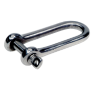 Allpa RVS D-sluiting  Diameter 8mm