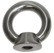 Allpa RVS los schroefoog  A=33mm  B=36mm  C=8mm  D=8mm