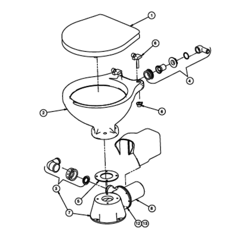 Johnson Johnson Pump voetpakking