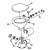 Johnson Johnson Pump soft-close bril/deksel voor silent-electric comfort