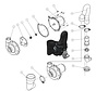 Schakelpaneel voor hydro-vacuum elektrisch toilet  12V & 24V  max. 20A