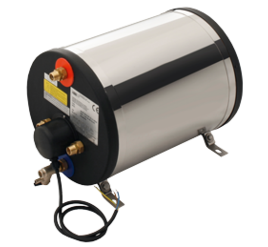 RVS scheepsboiler  800W / 22l  rond model  gewicht 14kg