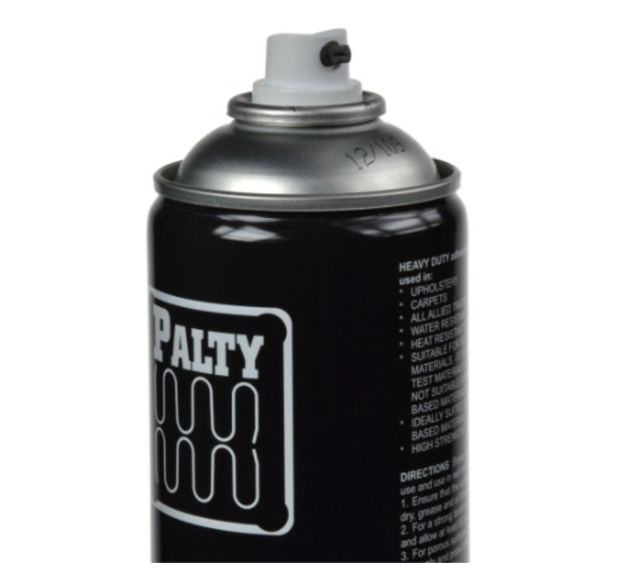 Palty Heavy Duty Lijmspray 500 ml | Voor boottapijt en diverse toepassingen