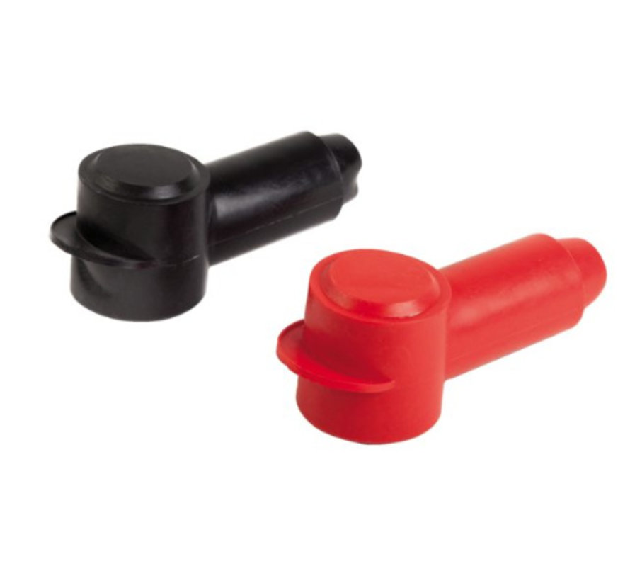 Afdekkap pvc voor kabel terminals 20-26mm rood