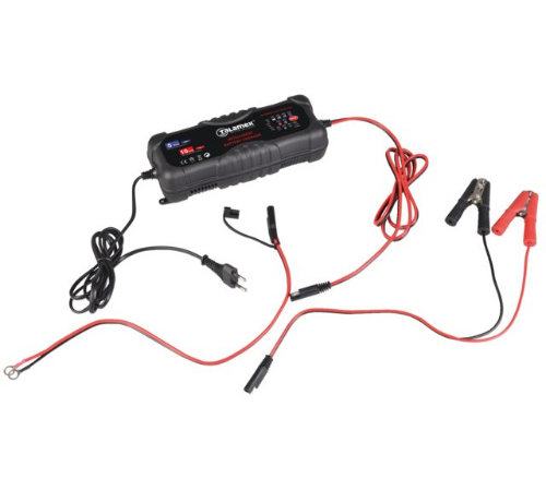 Talamex Talamex Acculader Smart automatisch 10A 12V en 5A 24V, voeding 12V