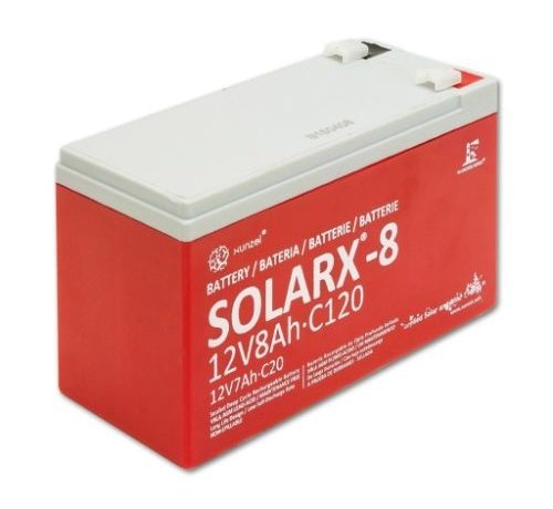 Solar Accu 8 ampere 12 volt xunzel deep cycle