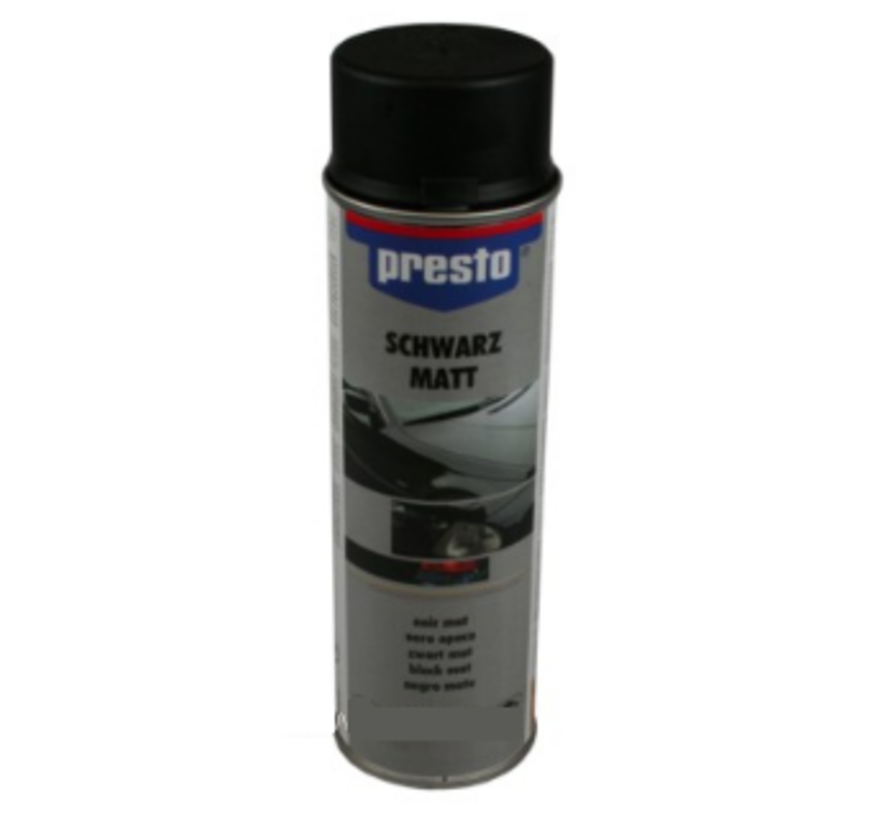 Presto lak mat Zwart 500ML