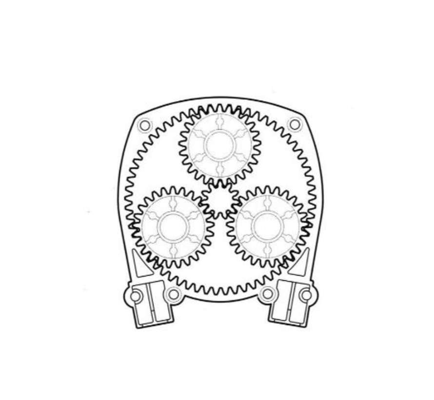 Stuurkabel Riviera complete set tot 250 pk - SG04