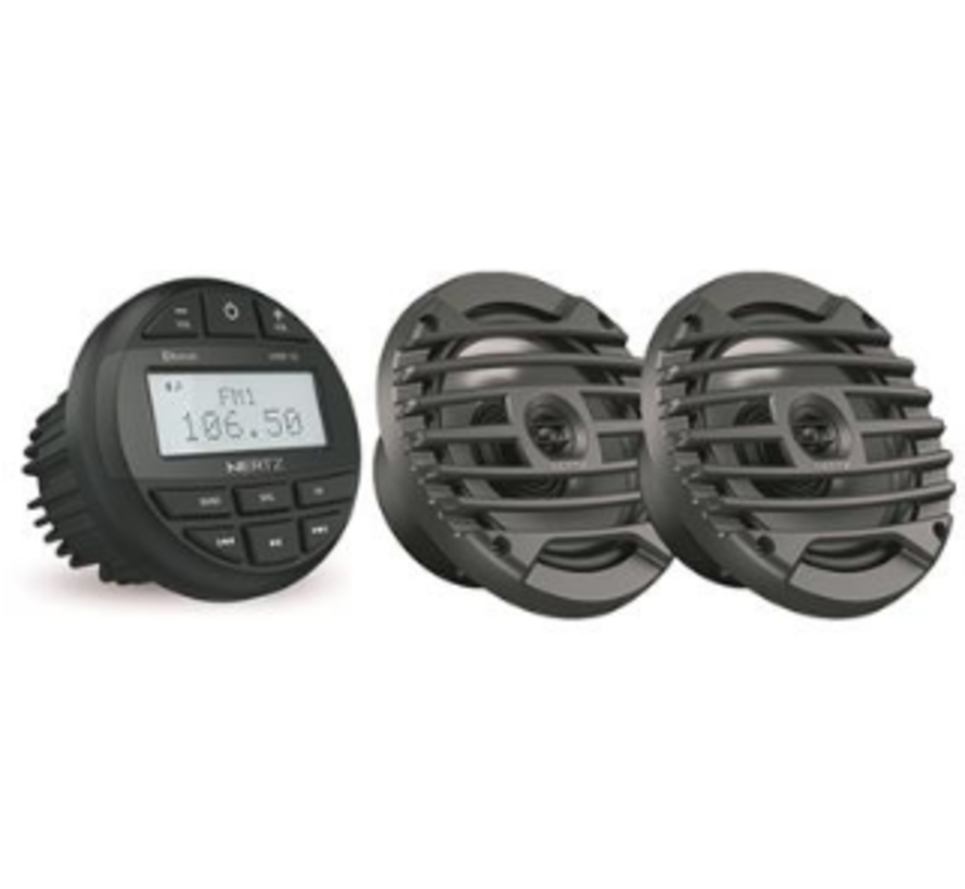 Hertz HMR 10 SET - DMR Radio + 2 speakers