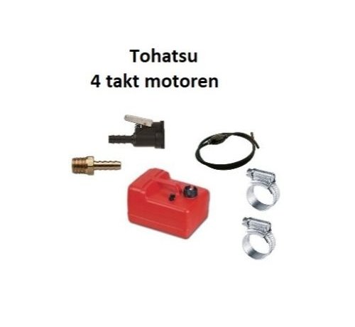 Brandstoftank Easterner voor Tohatsu 12 liter compleet